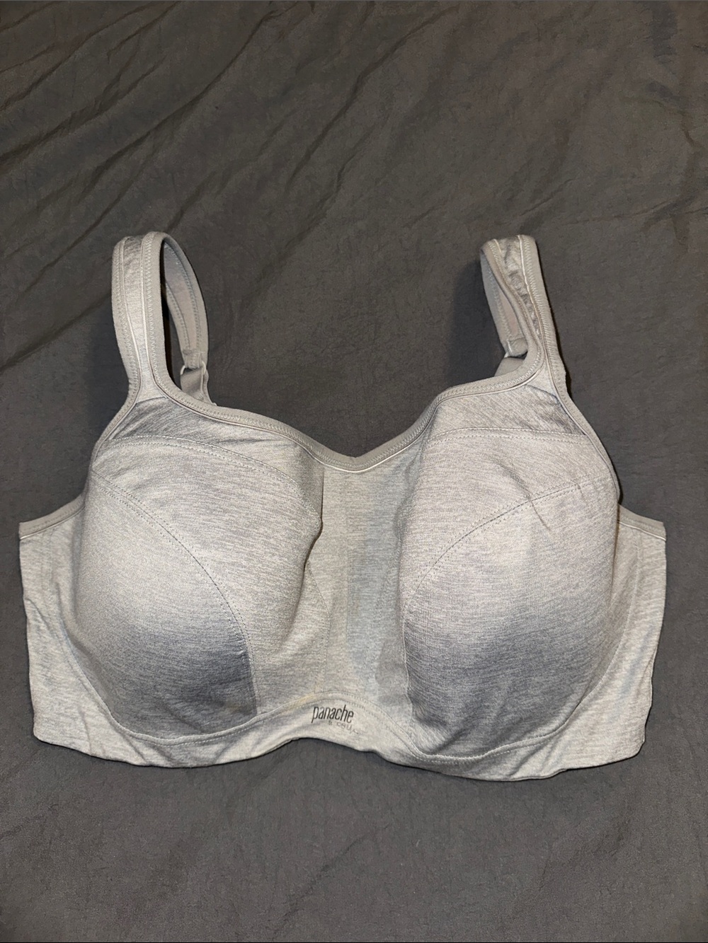 Panache Grey Underwire Sports Bra